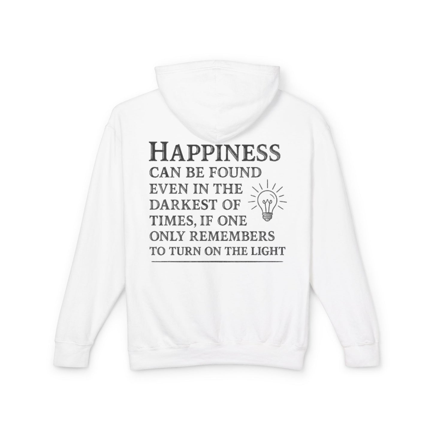Mental Health Awareness Hoodie - Unisex Lightweight Sweatshirt with Inspirational Quotes