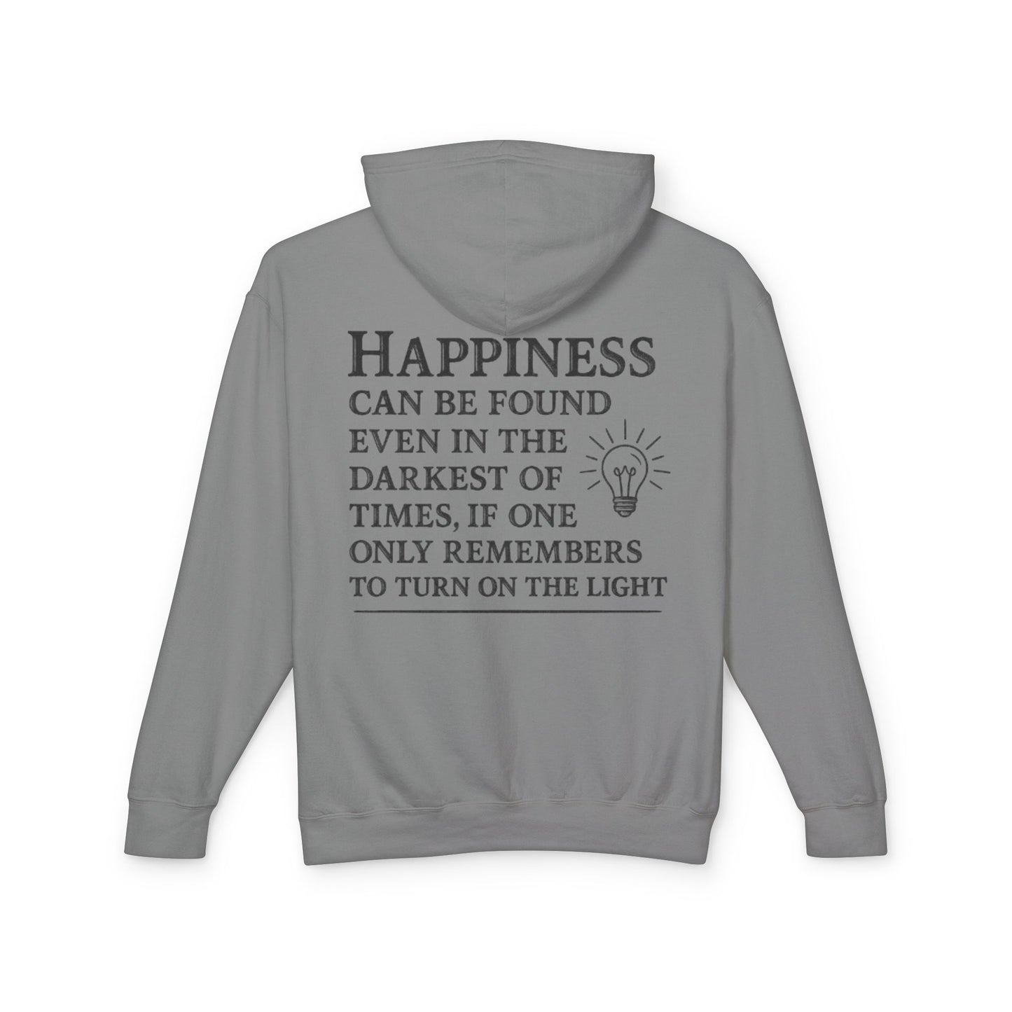 Mental Health Awareness Hoodie - Unisex Lightweight Sweatshirt with Inspirational Quotes