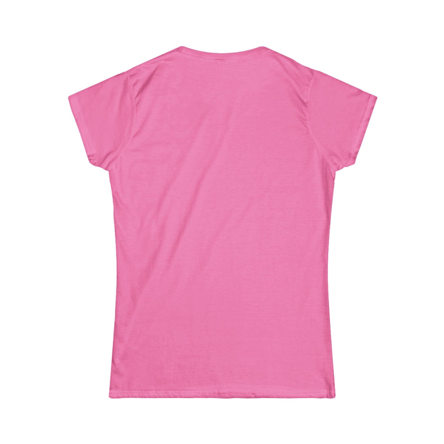 Think Like a Queen Women's Softstyle Tee - Inspirational Crown Graphic Shirt