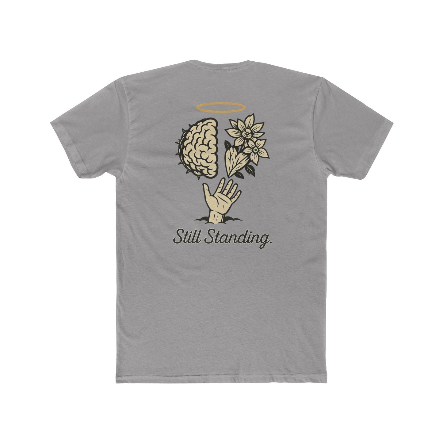 DEAD BUT ALIVE Unisex Cotton Crew Tee
