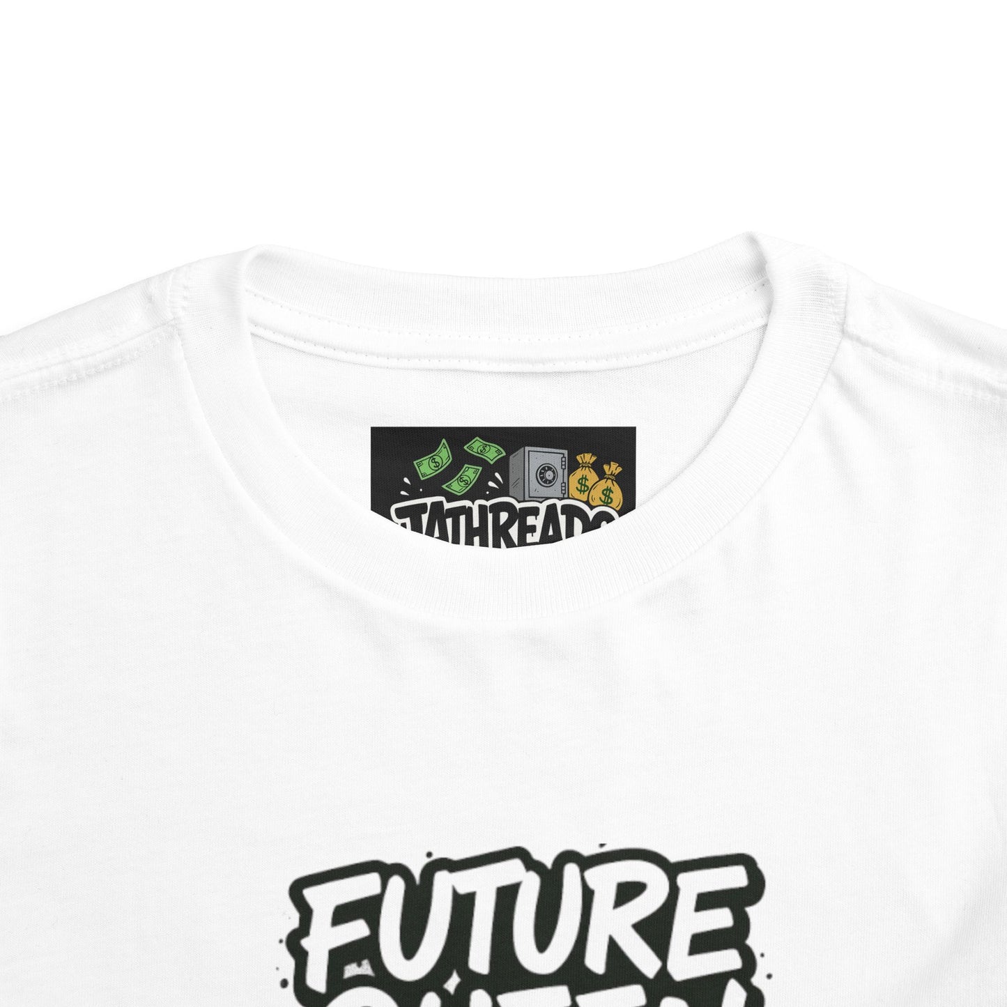 Future Queen Toddler Tee - Cute Short Sleeve Shirt for Little Princesses