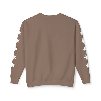 Jt Apparel Star Sleeve Design Crewneck (Black, Light Grey, Dark Grey, Brown)