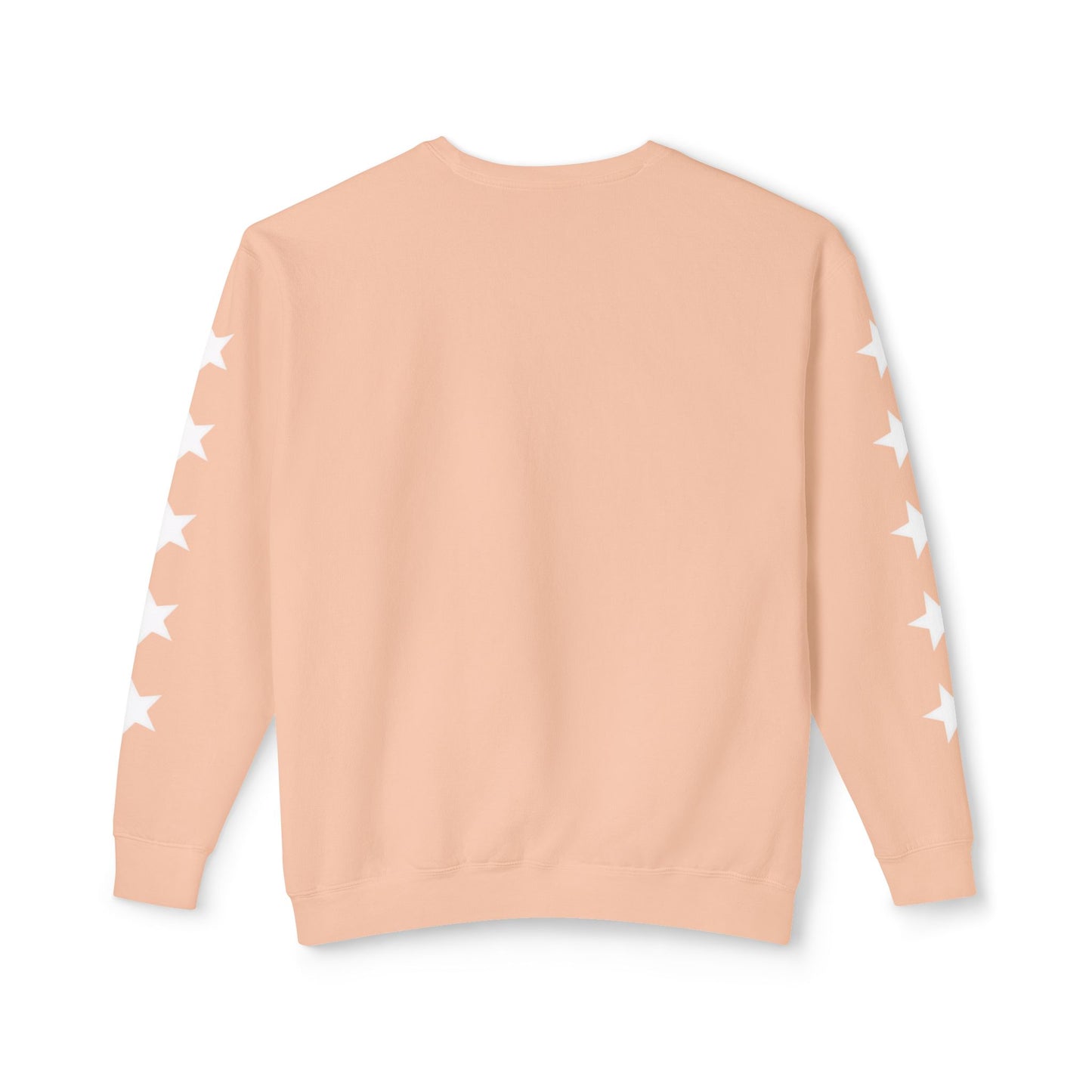 Jt Apparel Star Sleeve Design Crewneck (Peachy, Butter, Chalky Mint, Hydrangea, Neon Violet)