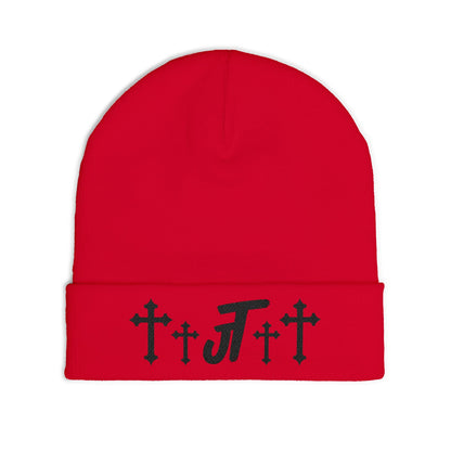 Jt Apparel Cross Design Beanie