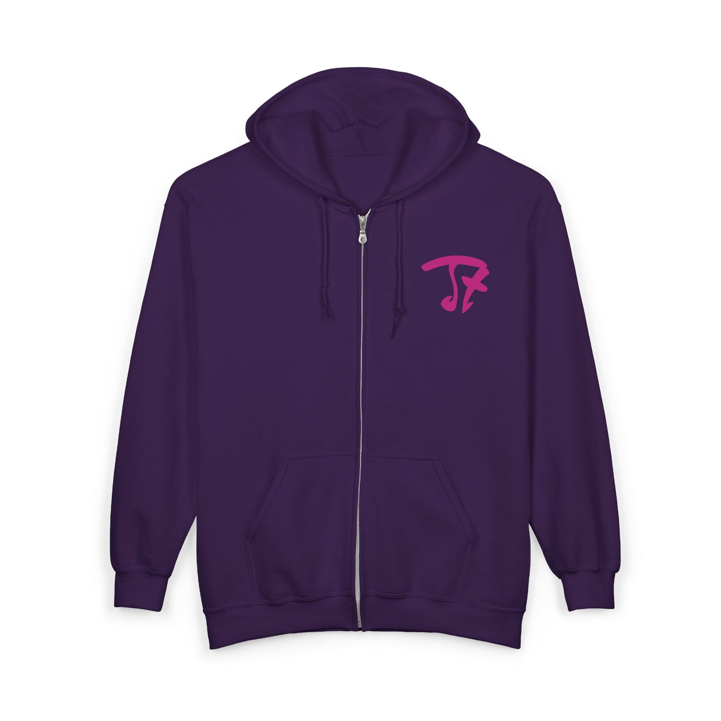 Jt Apparel Made To Stand Out Dual Color (Pink/White)Zip Up