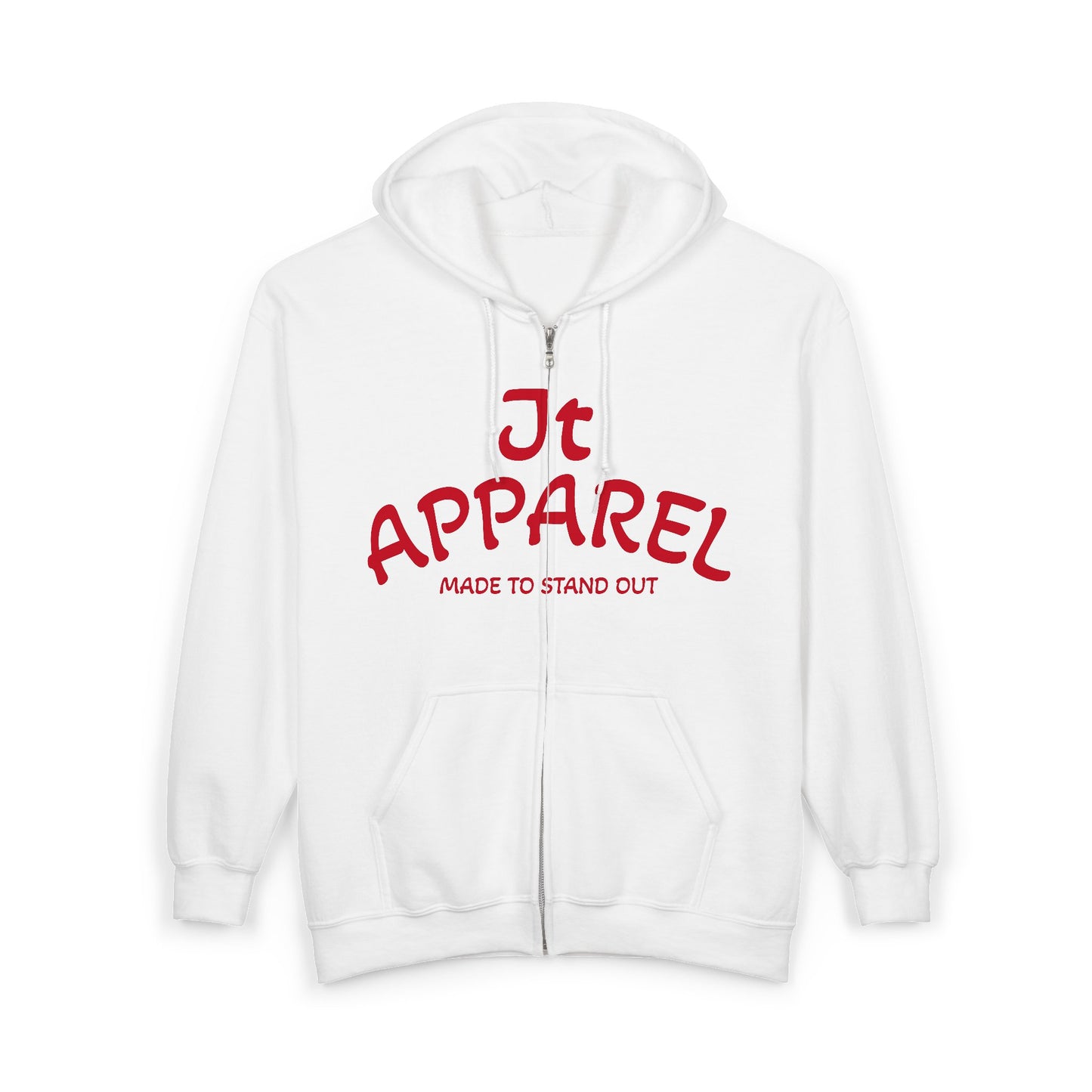 Jt Apparel Made To Stand Out/Never Lose Faith Design Zip Up