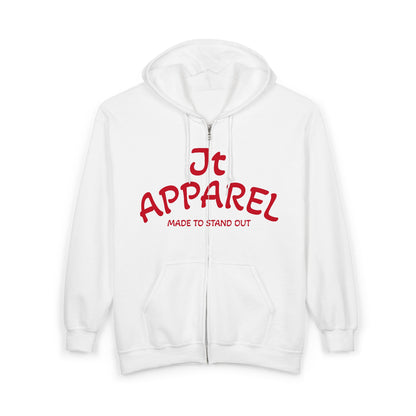 Jt Apparel Made To Stand Out/Never Lose Faith Design Zip Up