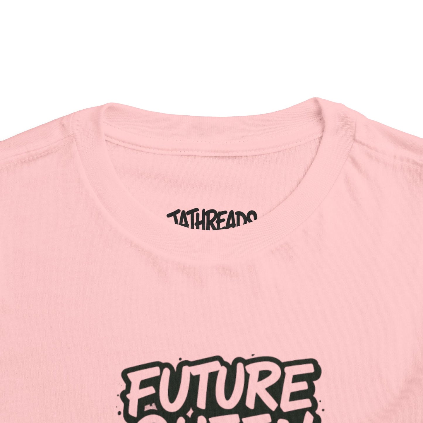 Future Queen Toddler Tee - Cute Short Sleeve Shirt for Little Princesses