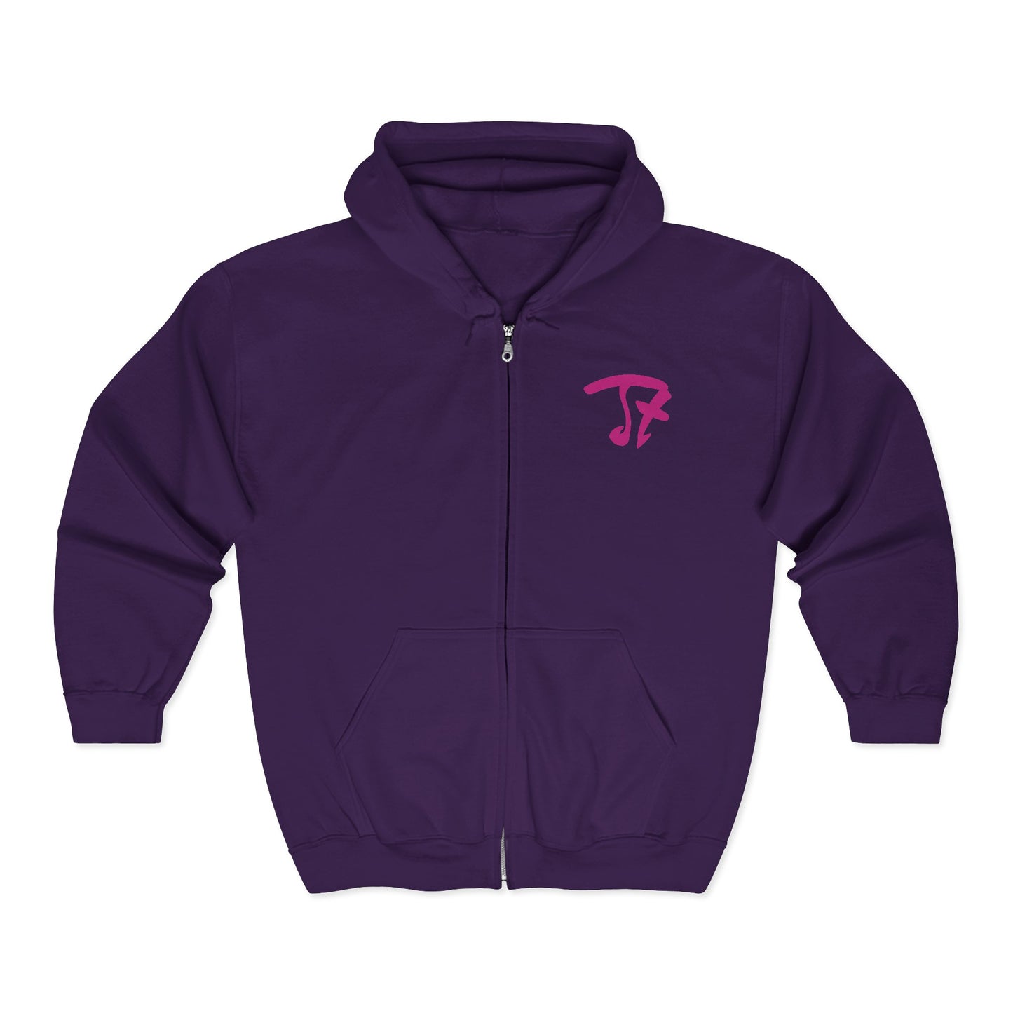 Jt Apparel Made To Stand Out Dual Color (Pink/White)Zip Up