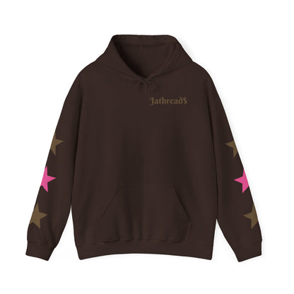 Jathread$ "Napoleon" Star Sleeve Pull Over Hoodie