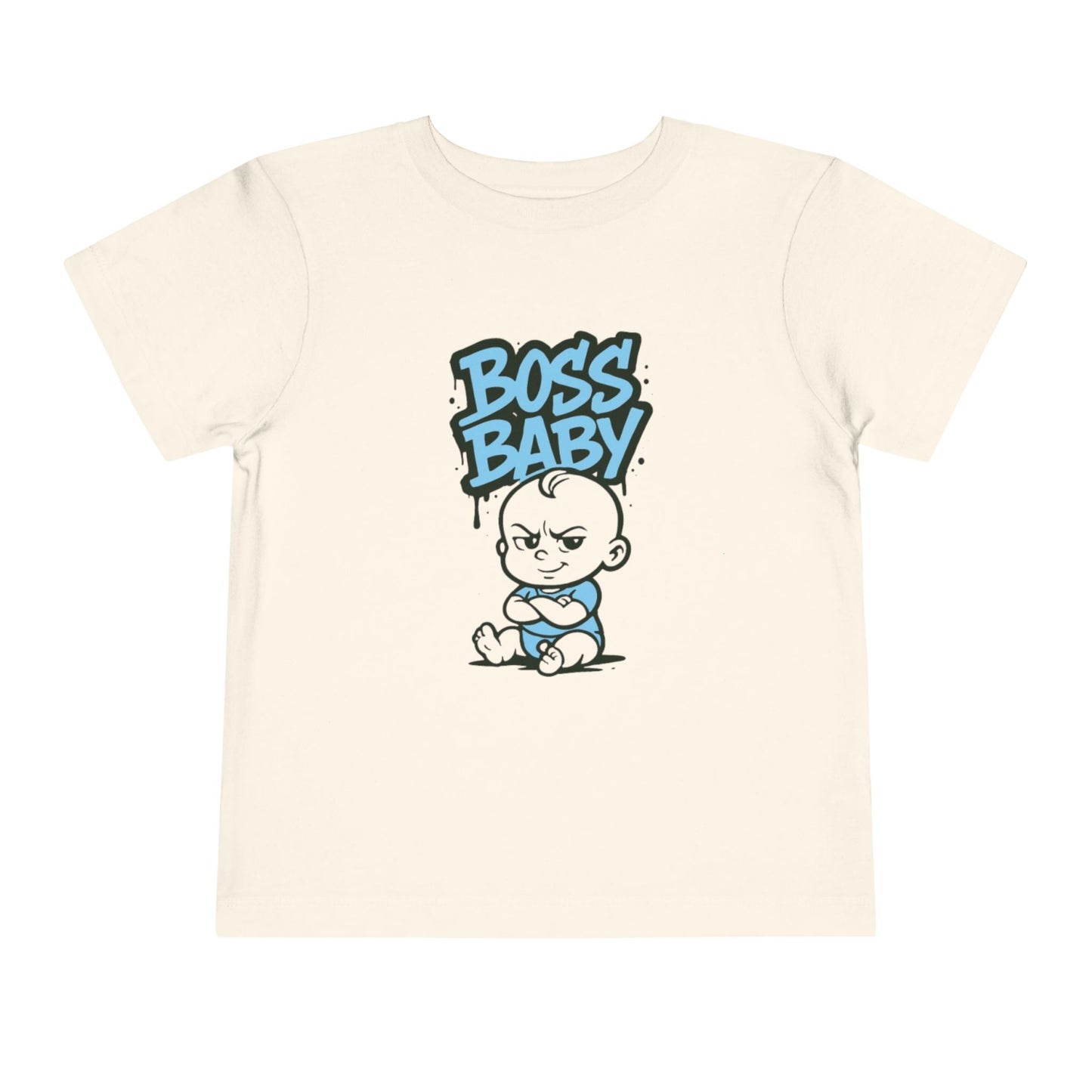 Blue Boss Baby Toddler Tee