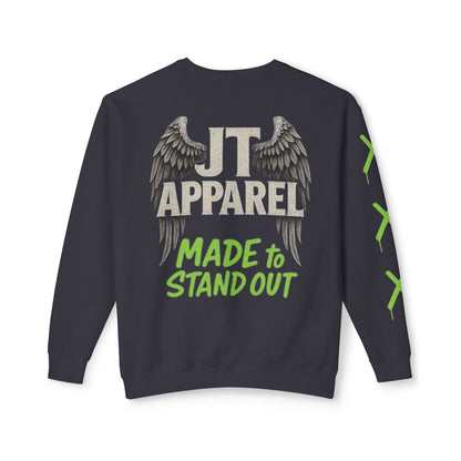 Jt Apparel Slogan Design Crewneck