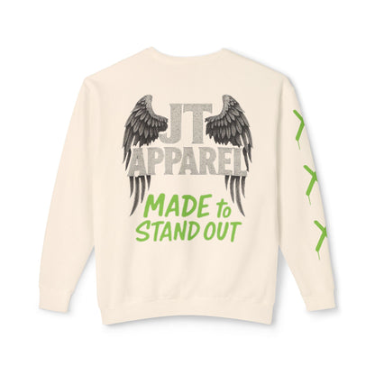 Jt Apparel Slogan Design Crewneck