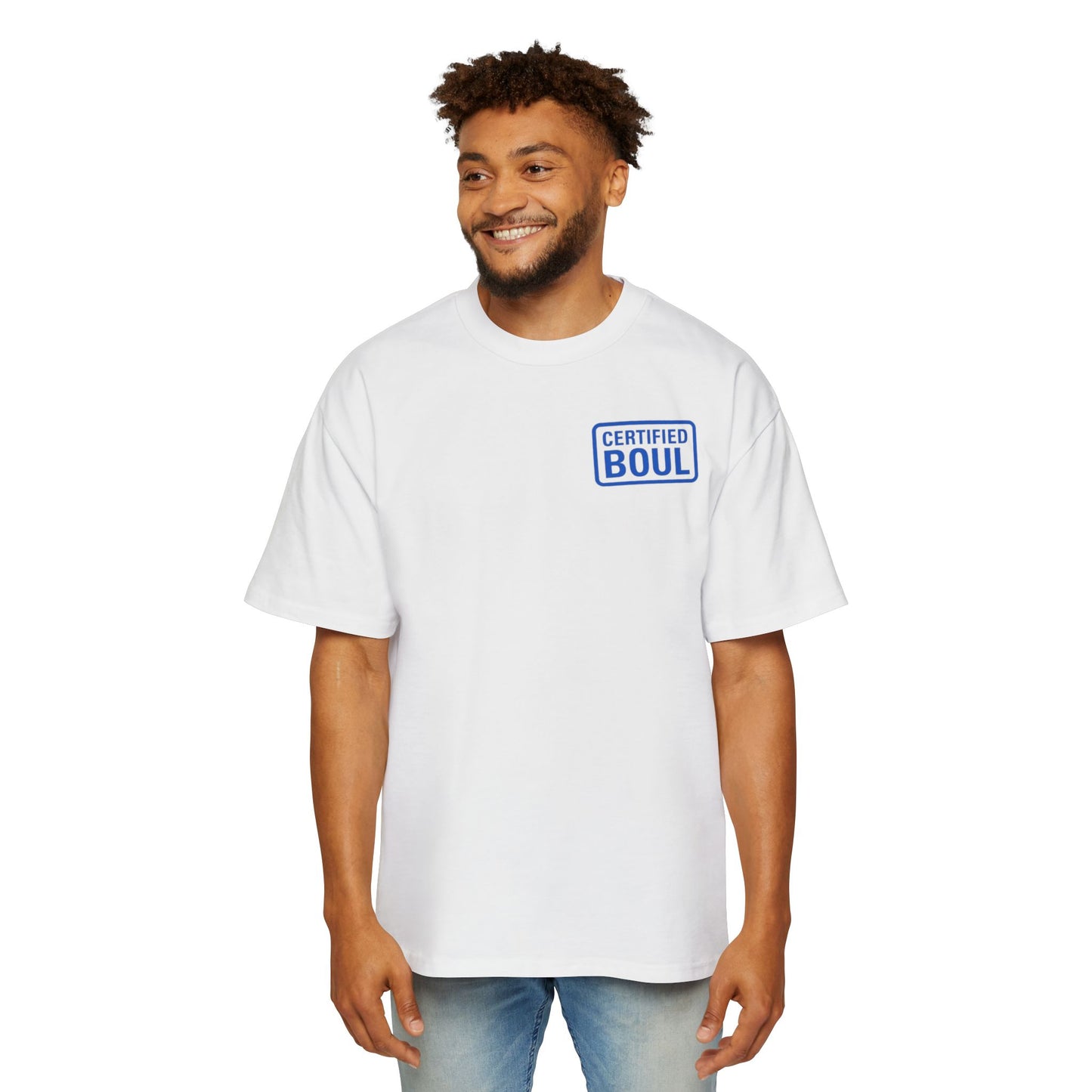 Certified Boul Men's Heavyweight Oversized Tee