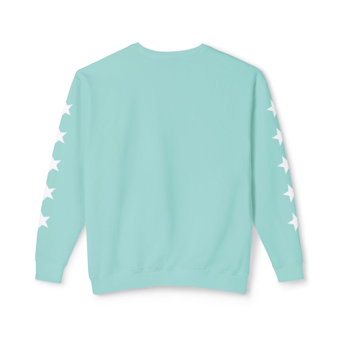 Jt Apparel Star Sleeve Design Crewneck (Peachy, Butter, Chalky Mint, Hydrangea, Neon Violet)