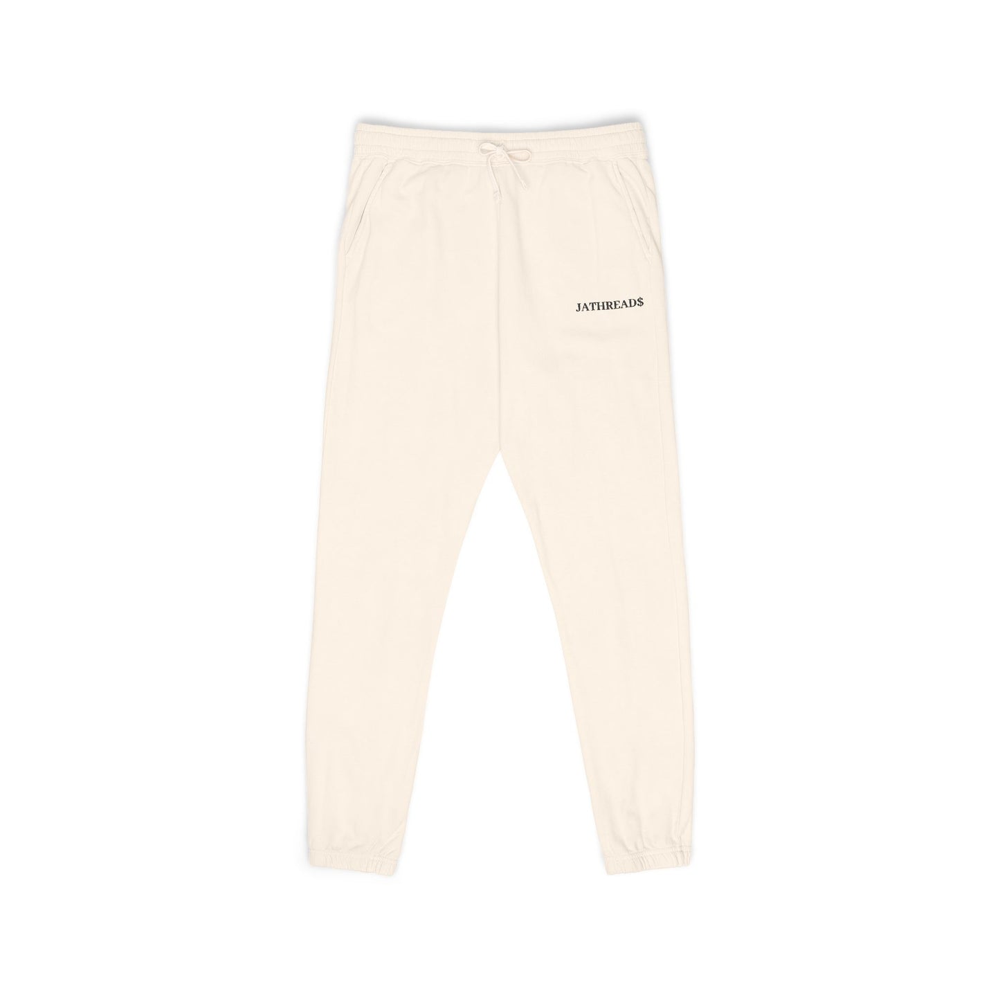 Jathread$ Basic Logo Cotton  "Cream" Sweatpants