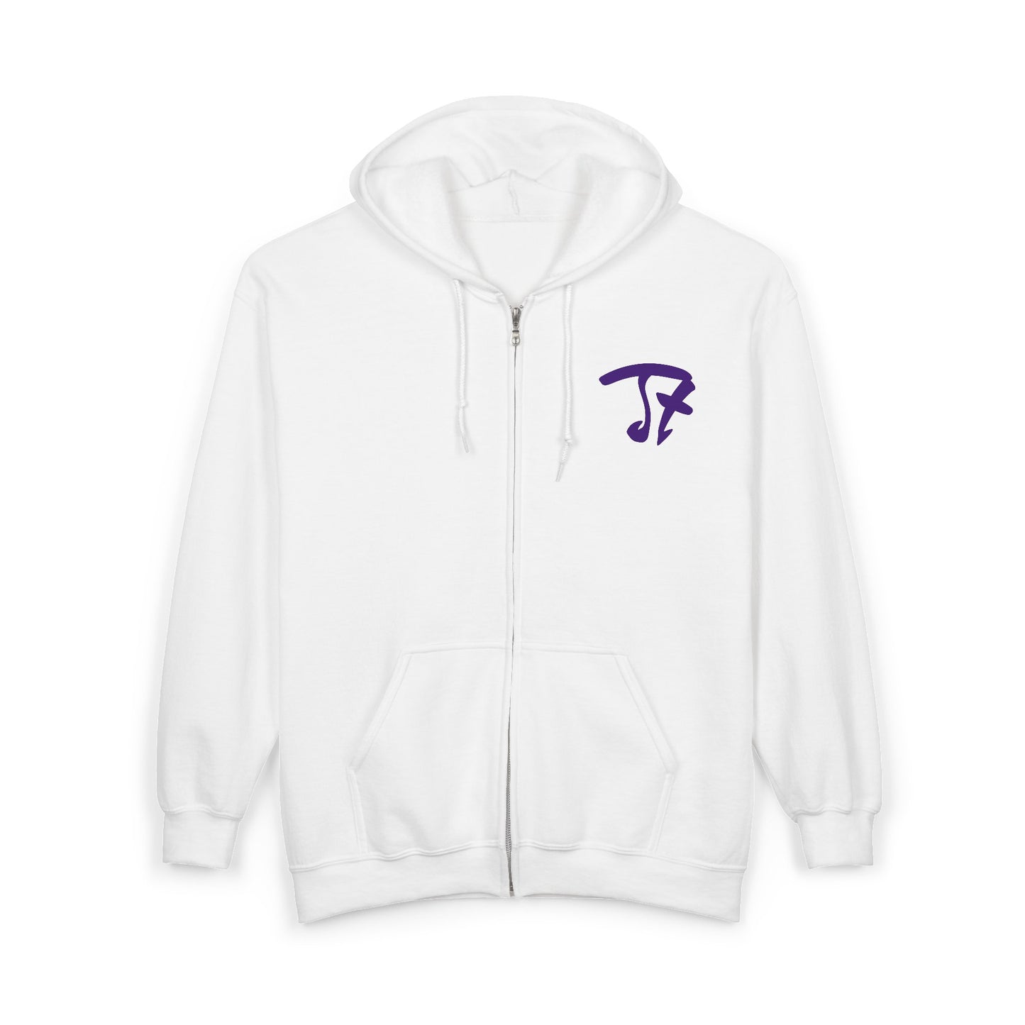 Jt Apparel Made To Stand Out Dual Color (Purple/Orange)Zip Up