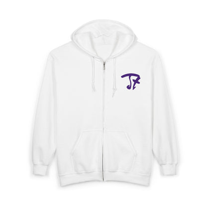 Jt Apparel Made To Stand Out Dual Color (Purple/Orange)Zip Up