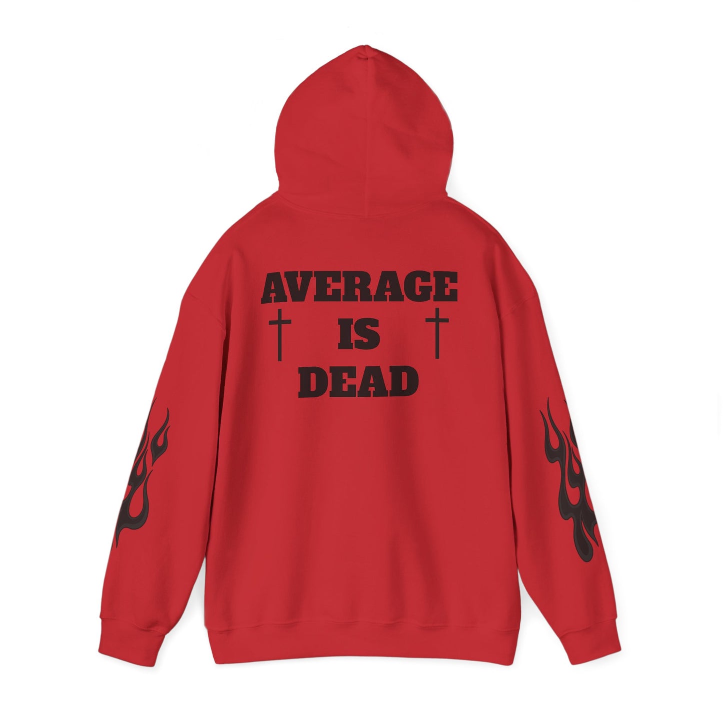 Jathread$ Black Flame Sleeve Pull Over Hoodie