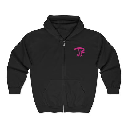 Jt Apparel Made To Stand Out Dual Color (Pink/White)Zip Up