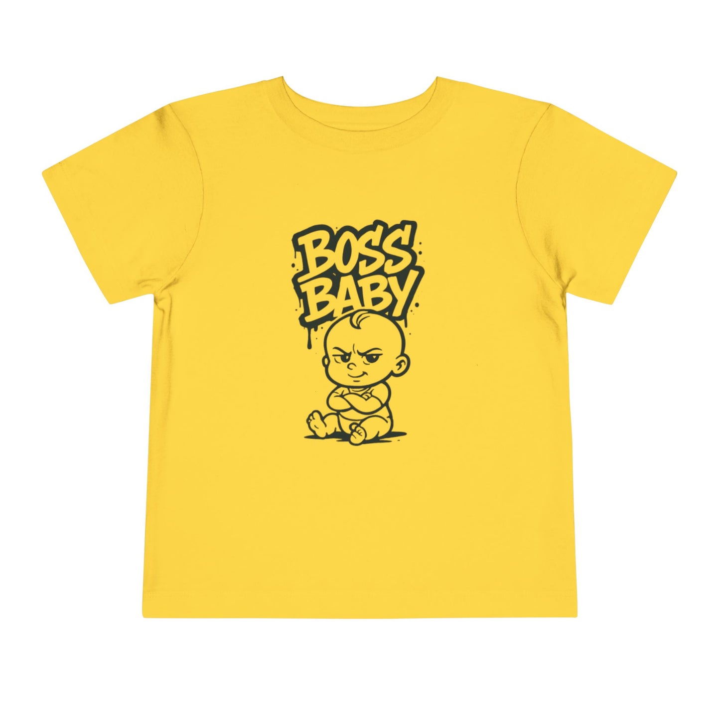 Boss Baby Toddler Tee - Fun Short Sleeve T-Shirt for Kids