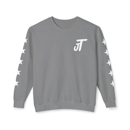 Jt Apparel Star Sleeve Design Crewneck (Black, Light Grey, Dark Grey, Brown)