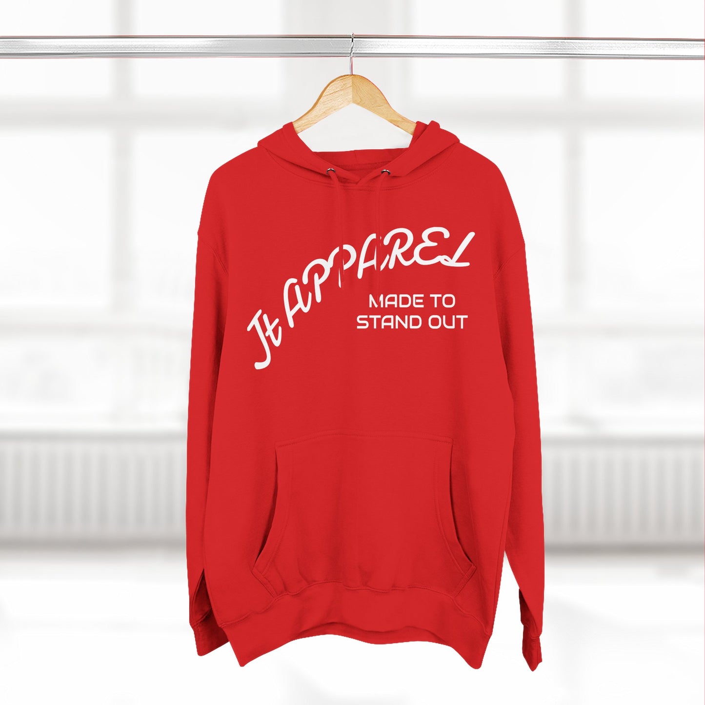 Jt Apparel (Made To Stand Out) Average Is Dead Design Pull Over Hoodie