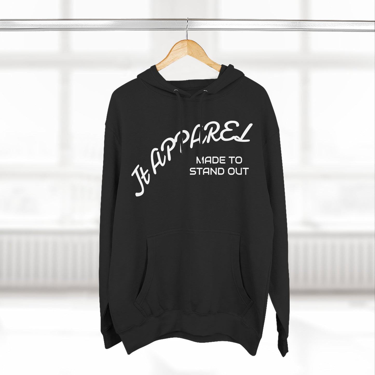 Jt Apparel (Made To Stand Out) Average Is Dead Design Pull Over Hoodie