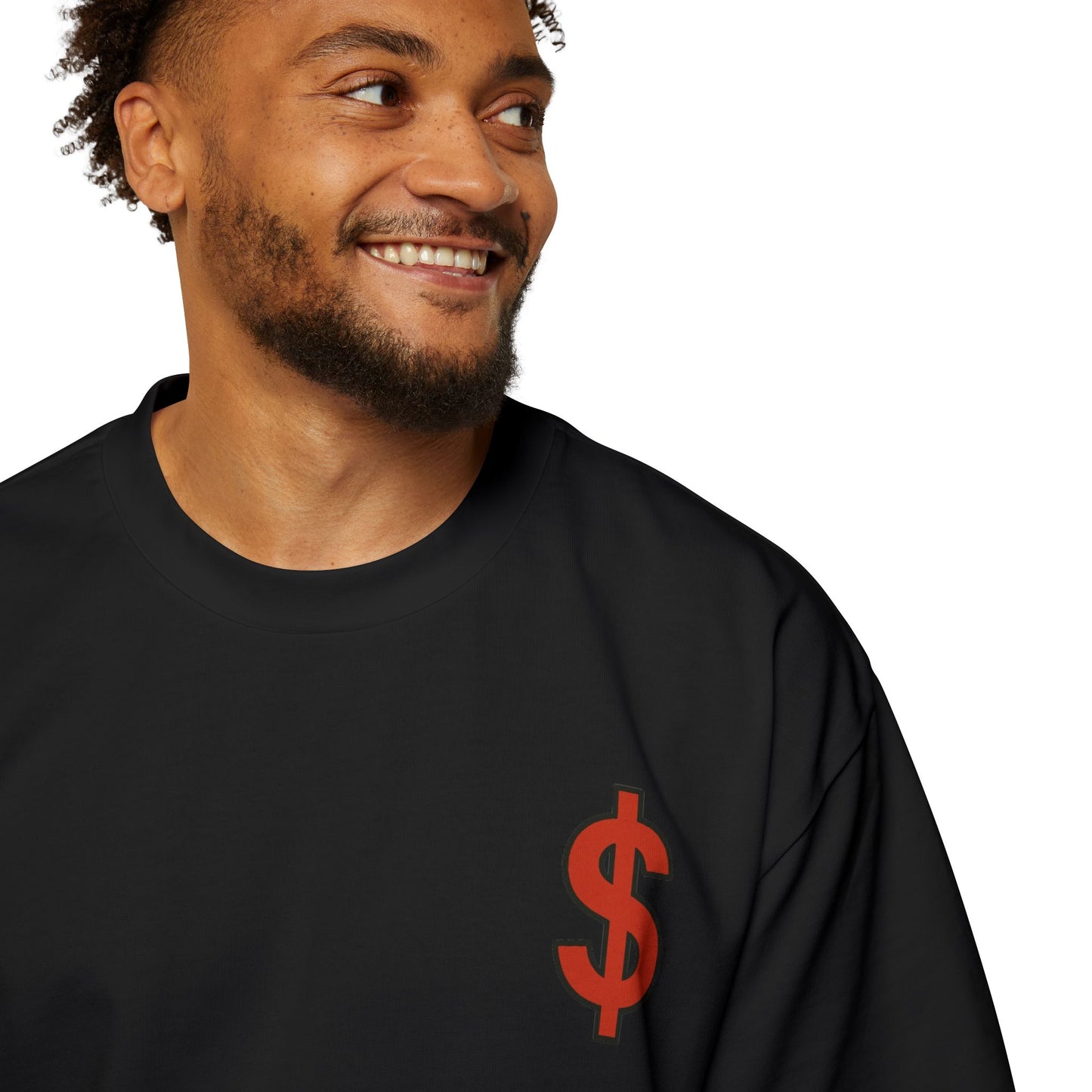 Men's Heavy Oversized Tee - 'Built Different' Break the Cycle Graphic T-Shirt