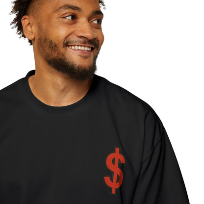 Men's Heavy Oversized Tee - 'Built Different' Break the Cycle Graphic T-Shirt