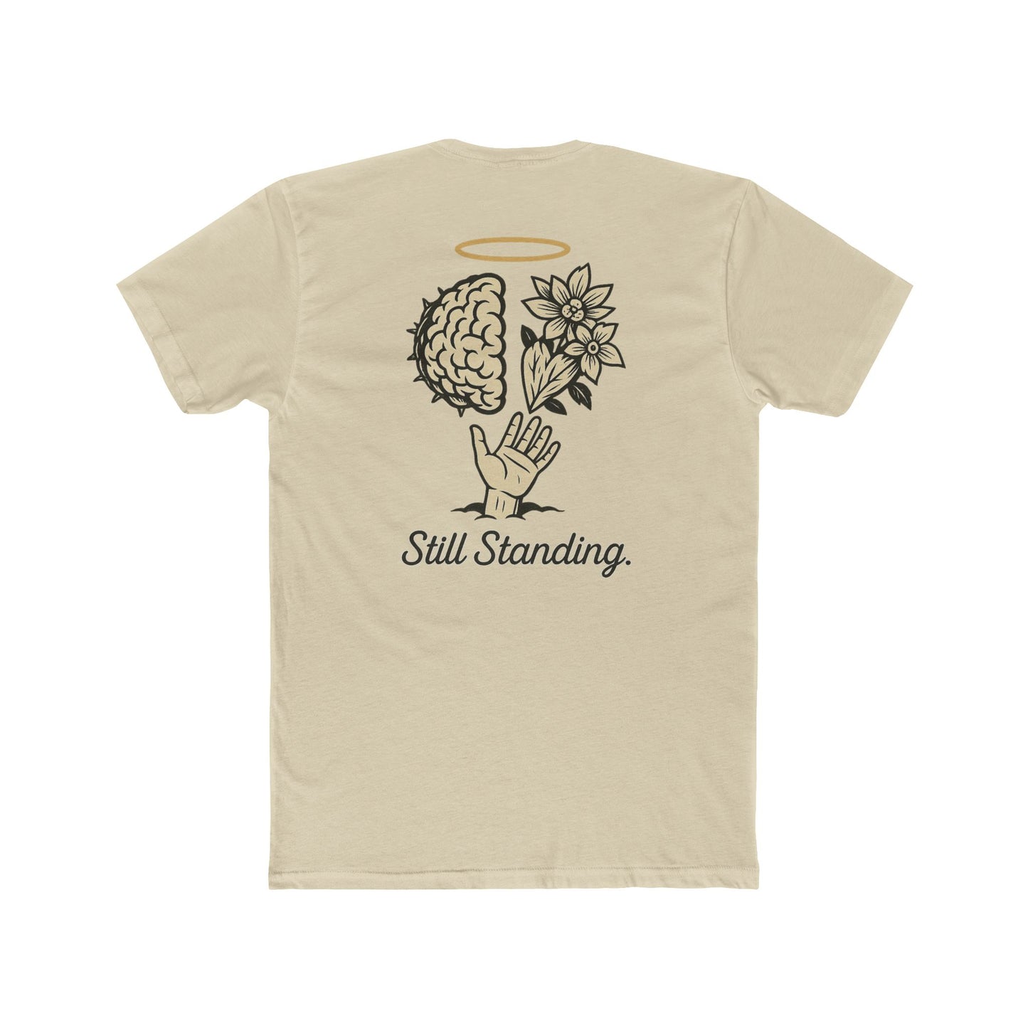 DEAD BUT ALIVE Unisex Cotton Crew Tee