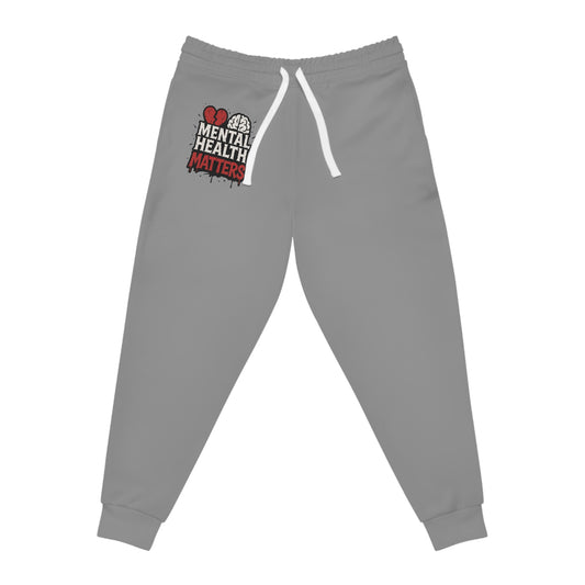 Mental Health Matters Athletic Joggers – Comfort & Style for Wellness