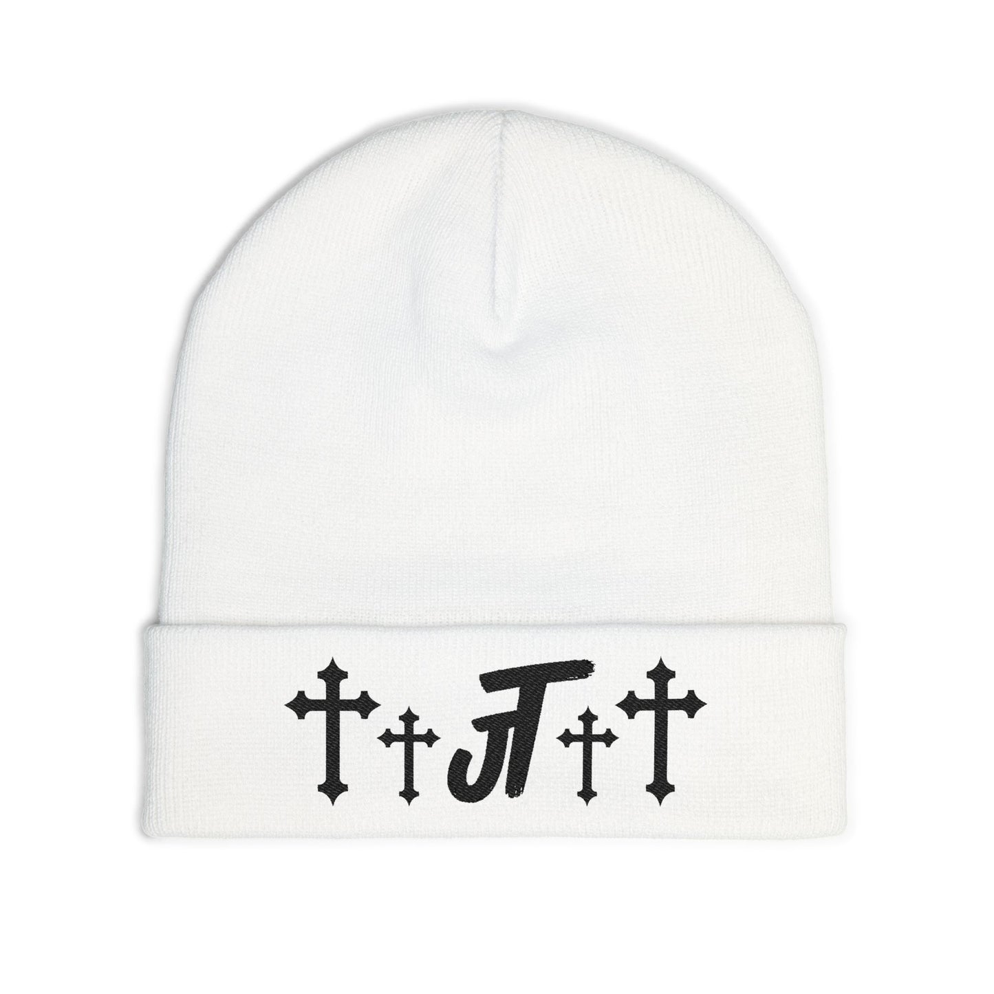Jt Apparel Cross Design Beanie
