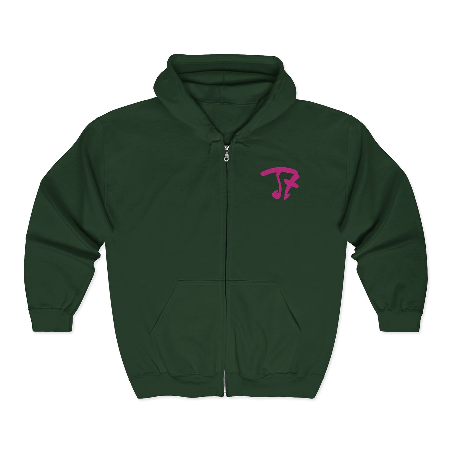 Jt Apparel Made To Stand Out Dual Color (Pink/White)Zip Up