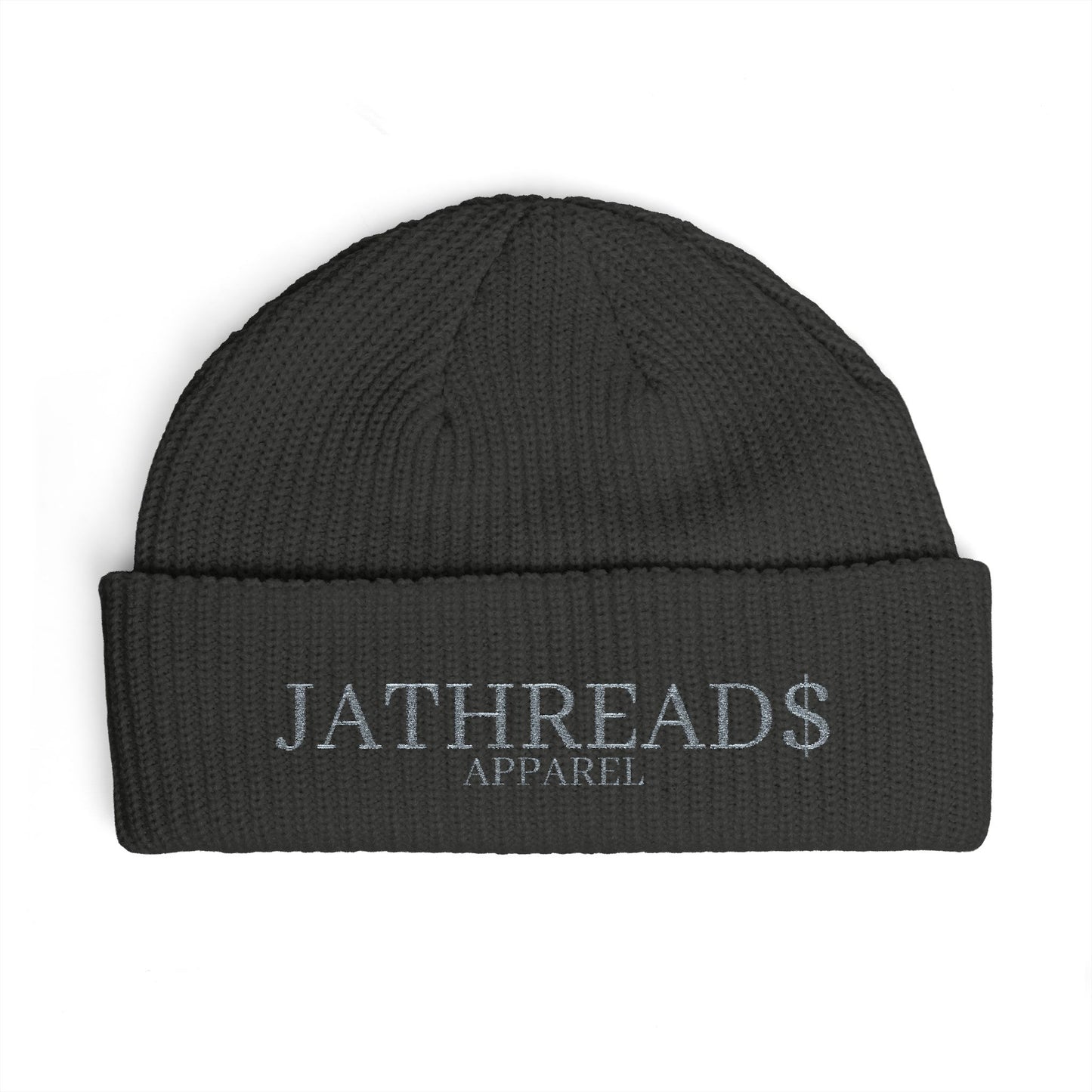 Jathread$ Apparel "Silver" Cuff Beanie