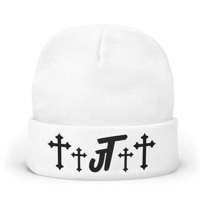 Jt Apparel Cross Design Beanie