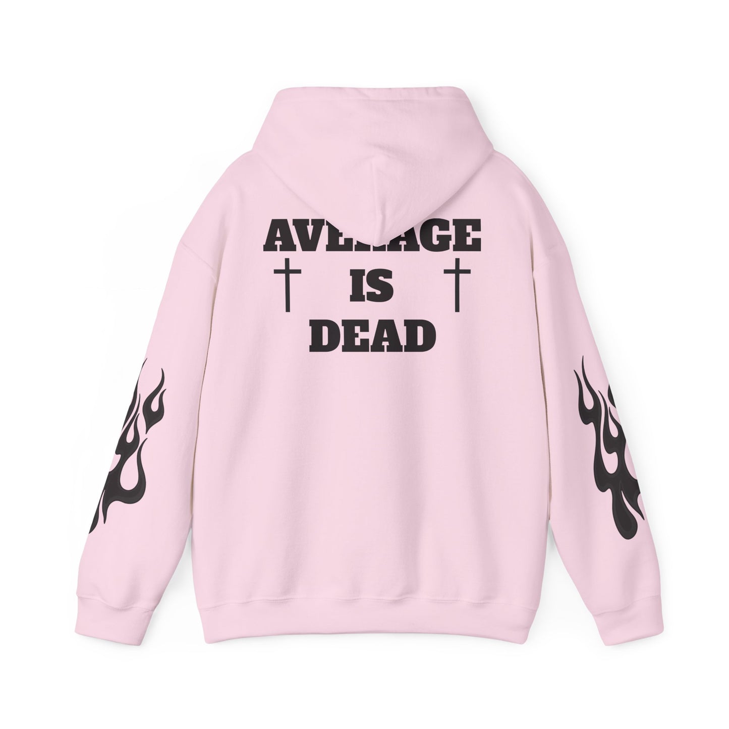 Jathread$ Black Flame Sleeve Pull Over Hoodie