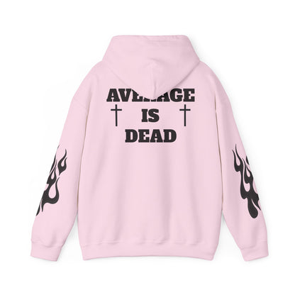 Jathread$ Black Flame Sleeve Pull Over Hoodie