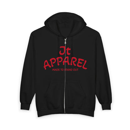 Jt Apparel Made To Stand Out/Never Lose Faith Design Zip Up