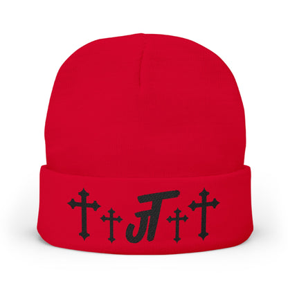 Jt Apparel Cross Design Beanie