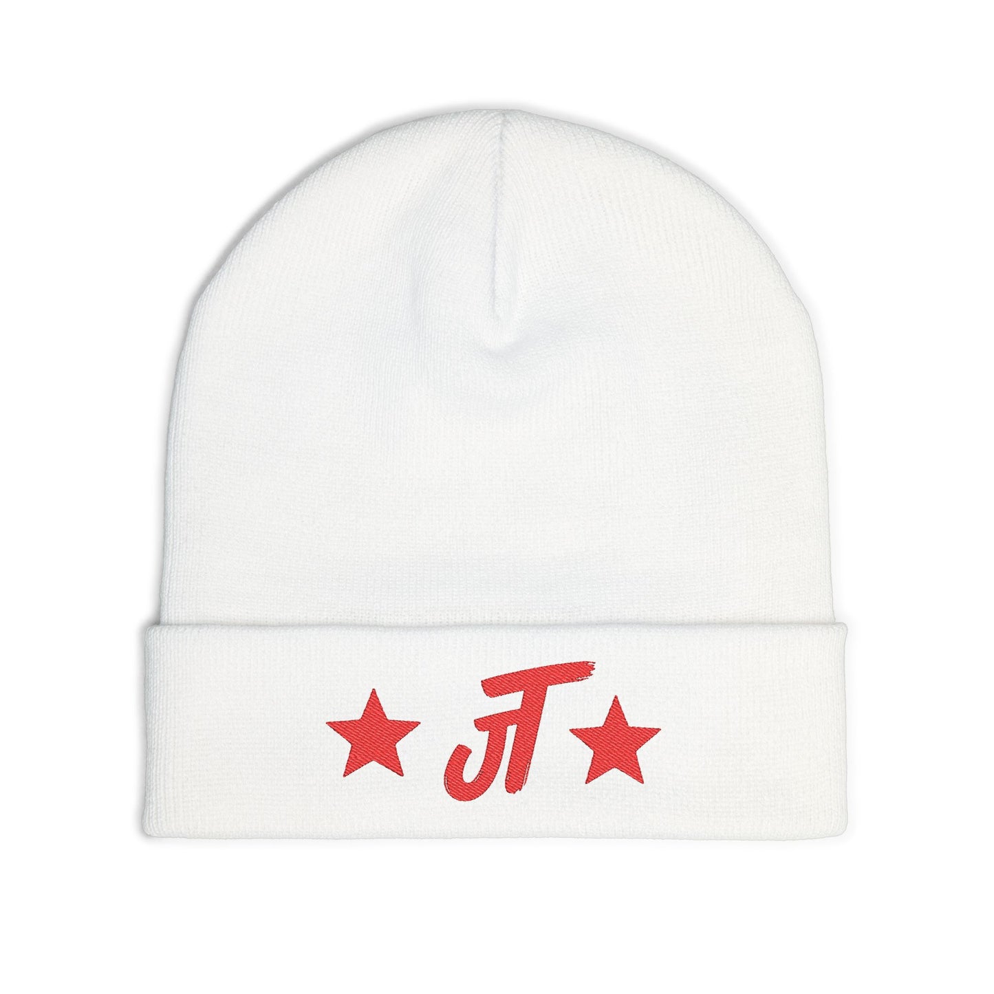 Jt Apparel Red Star Design Beanie