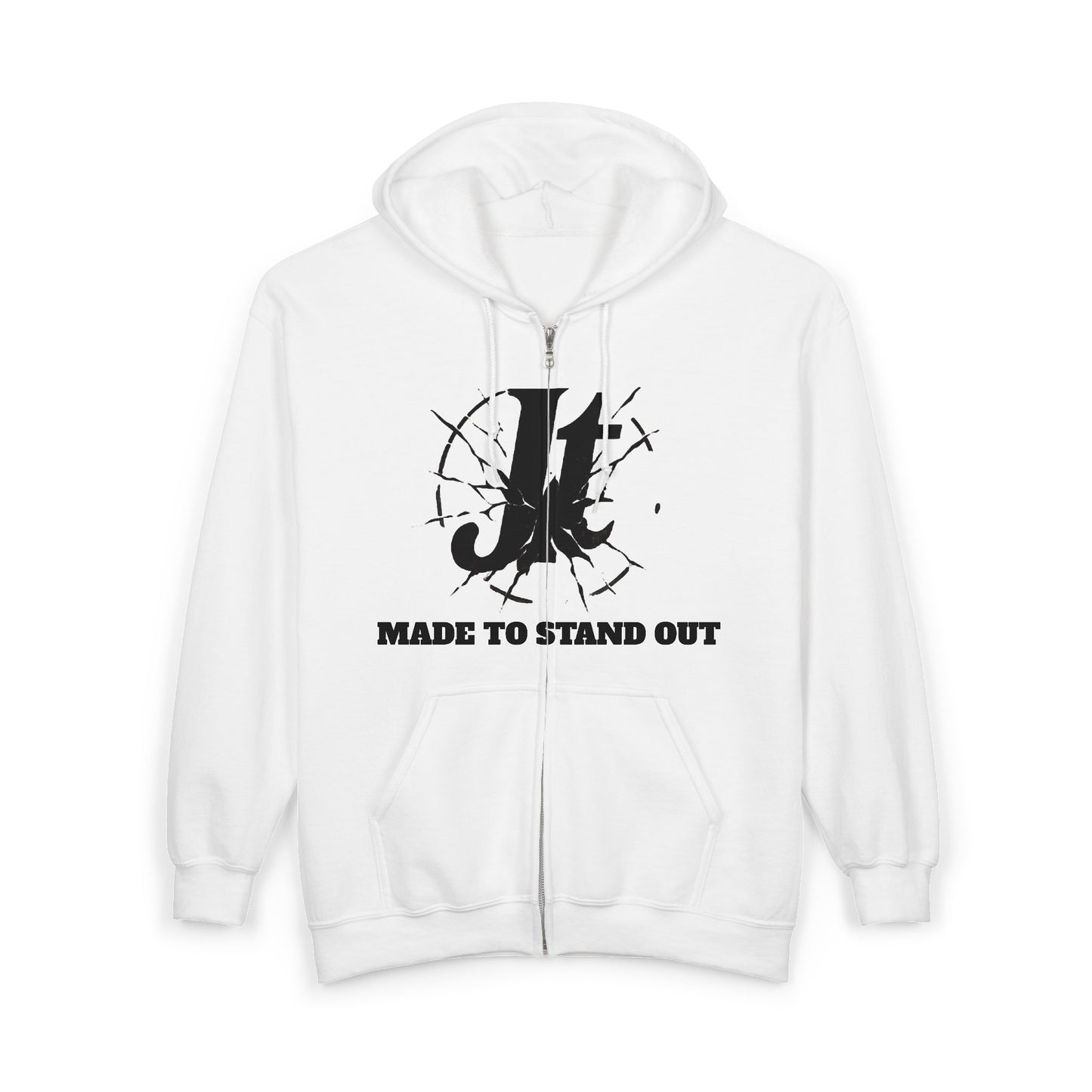 Jt Apparel "Made To Stand Out" Impact Design Zip Up
