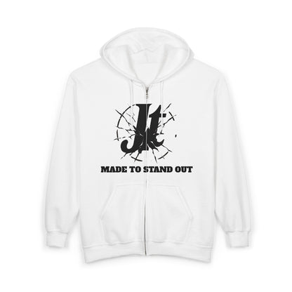 Jt Apparel "Made To Stand Out" Impact Design Zip Up