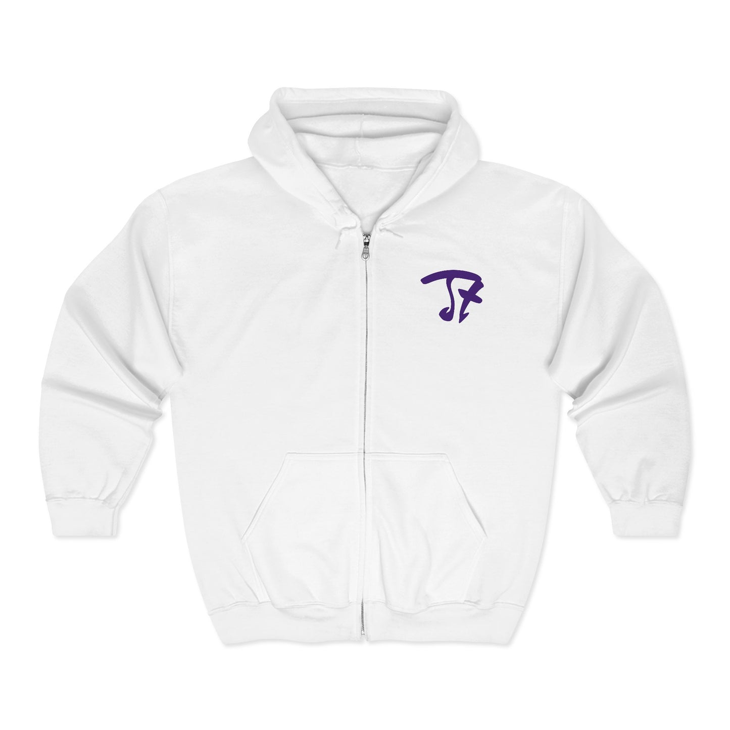 Jt Apparel Made To Stand Out Dual Color (Purple/Orange)Zip Up