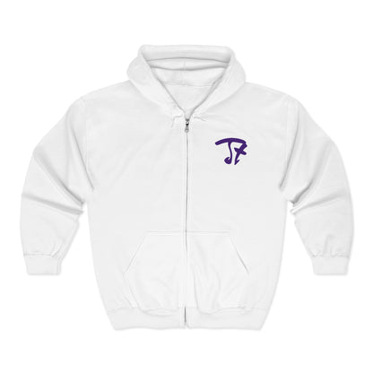 Jt Apparel Made To Stand Out Dual Color (Purple/Orange)Zip Up