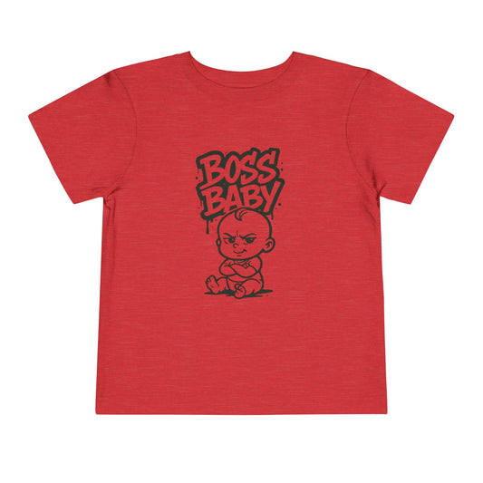 Boss Baby Toddler Tee - Fun Short Sleeve T-Shirt for Kids