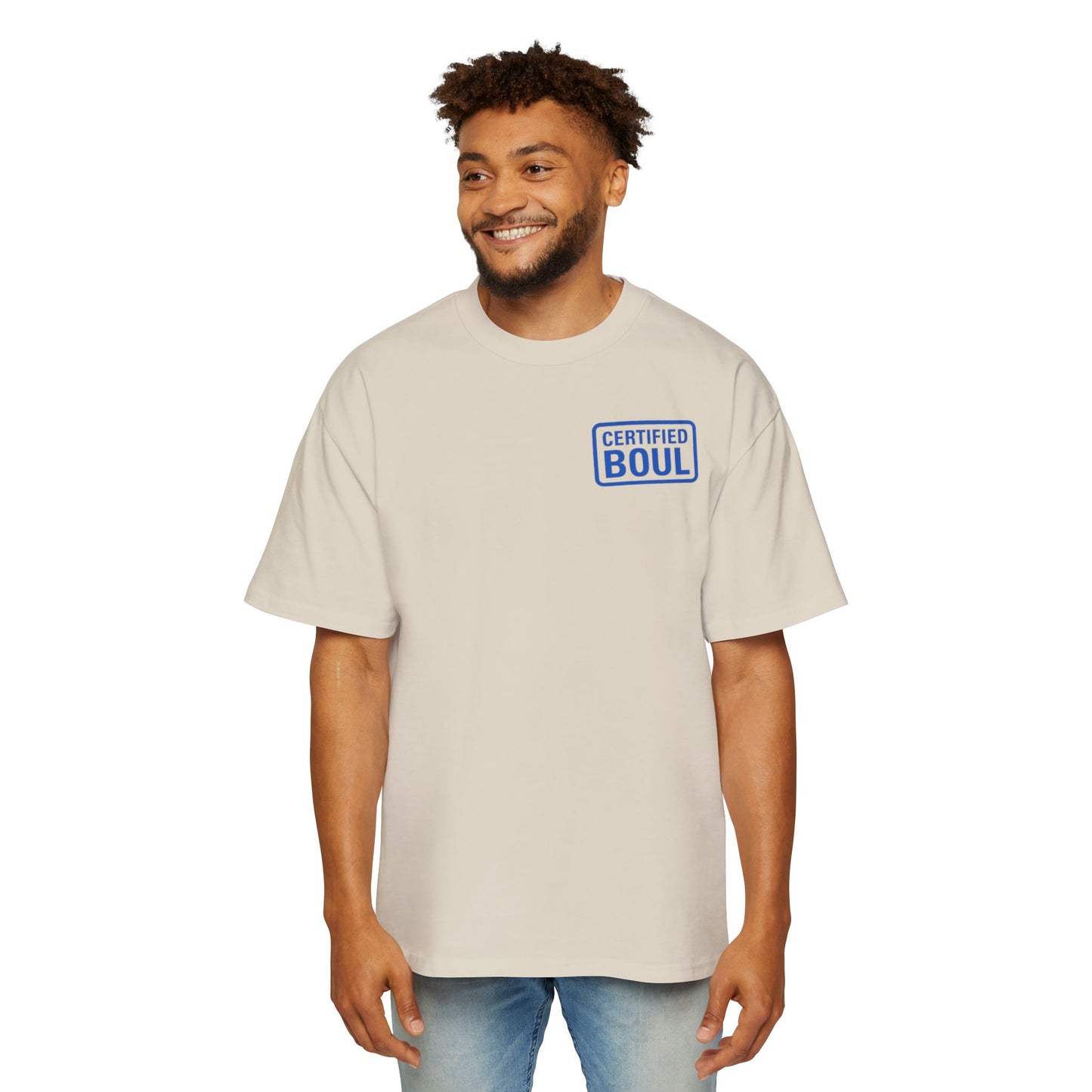 Certified Boul Men's Heavyweight Oversized Tee