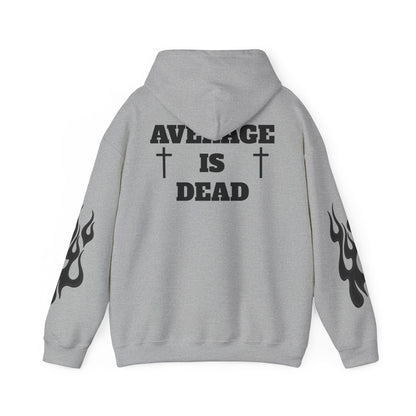 Jathread$ Black Flame Sleeve Pull Over Hoodie