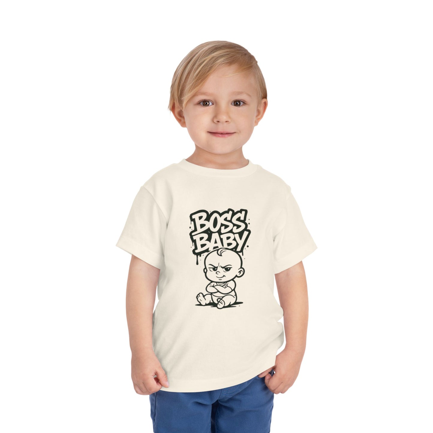 Boss Baby Toddler Tee - Fun Short Sleeve T-Shirt for Kids