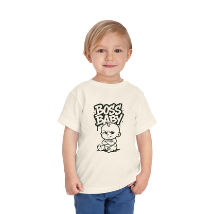 Boss Baby Toddler Tee - Fun Short Sleeve T-Shirt for Kids